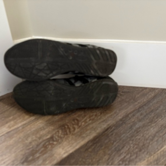 Coach monogram Black & Grey Shoes Sz 8 - Picture 7 of 9